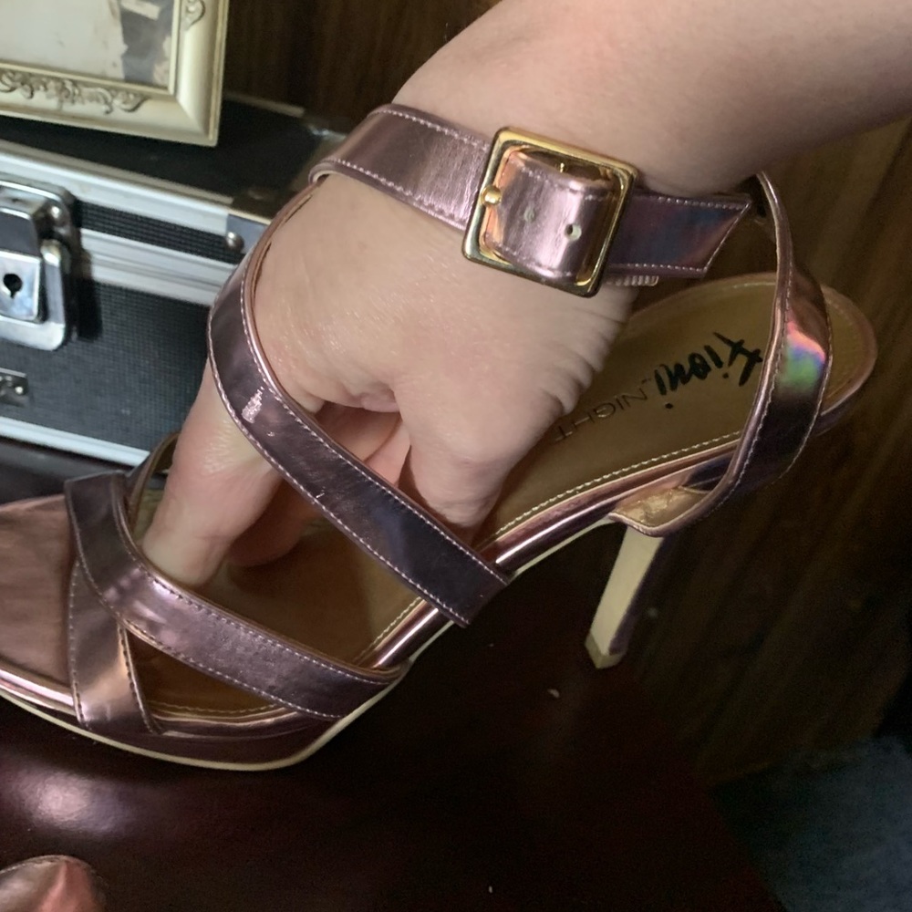 Womens Heels “FIONI Night” Pink-9.5